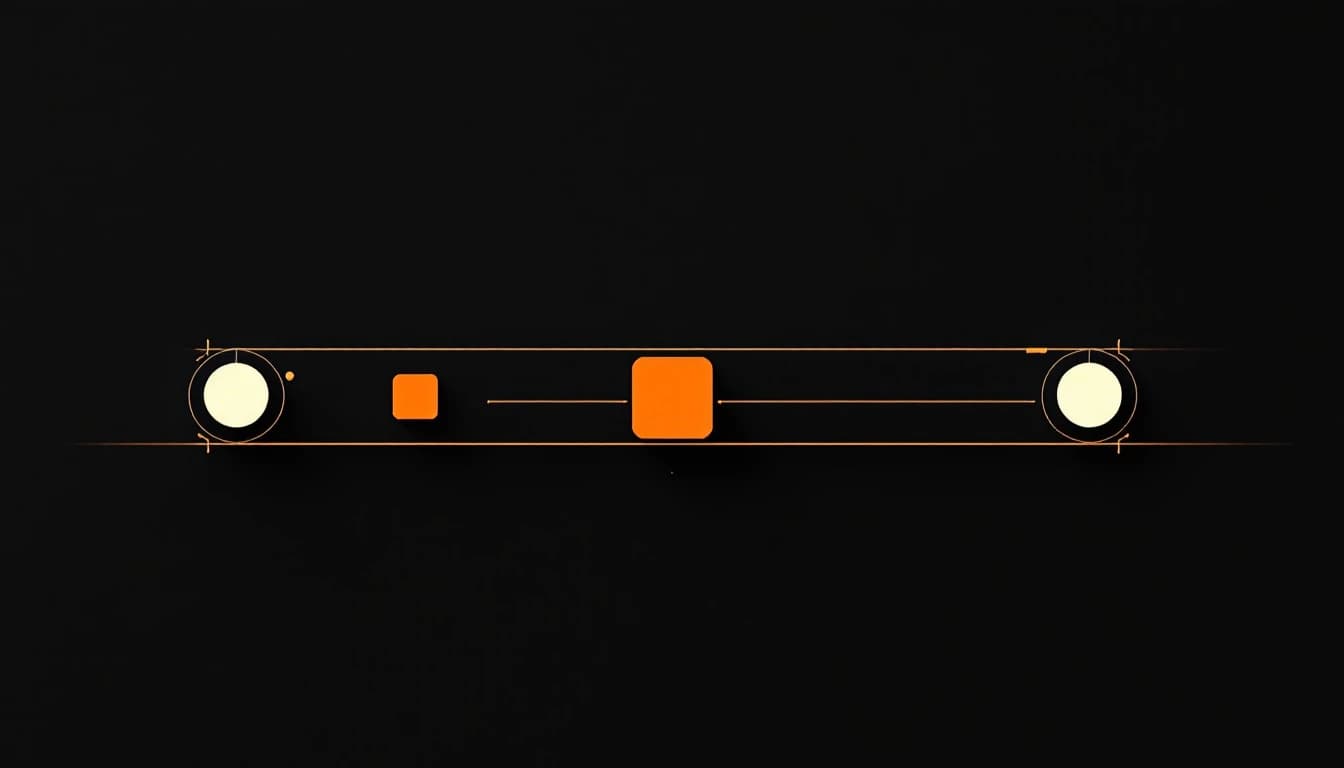 Three agent runs drawn as horizontal tracks: one stopping at a human, one pausing at an approval gate, one continuing past an empty chair